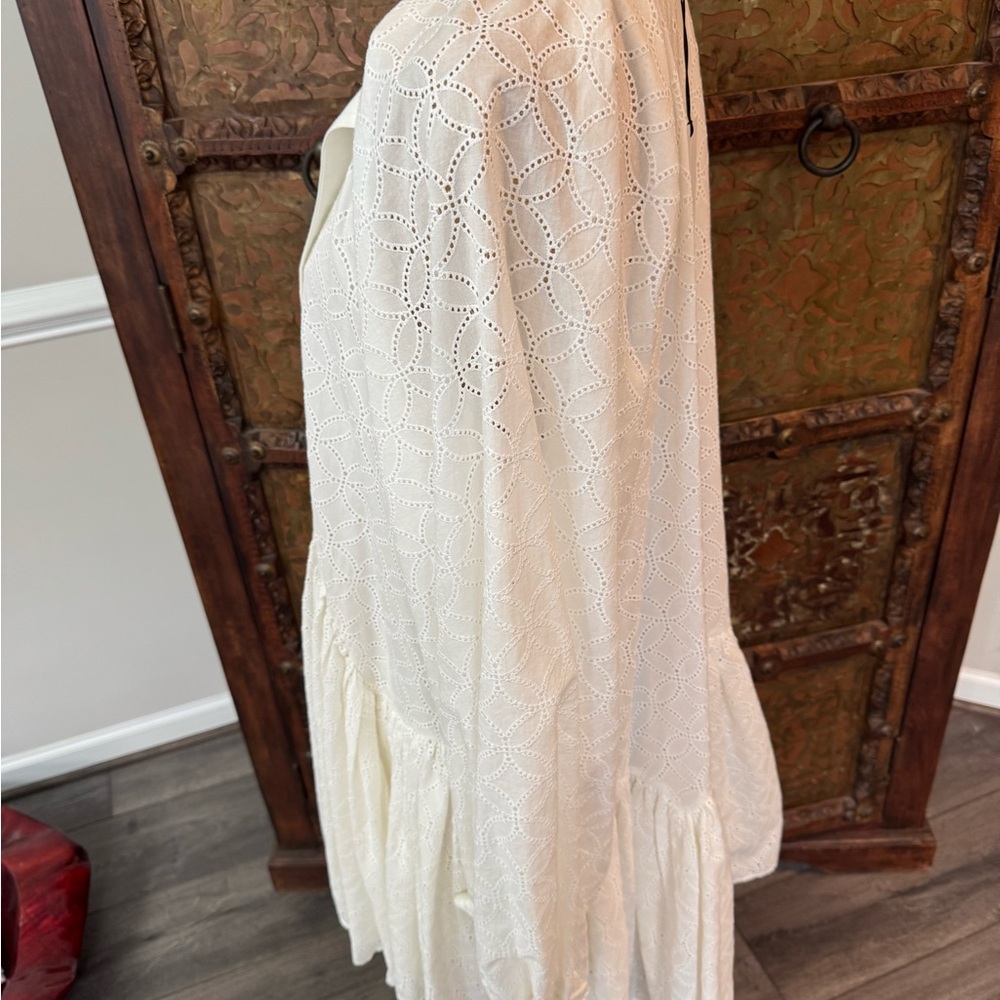 Acler White Eyelet Dress 10 - Picture 2 of 15